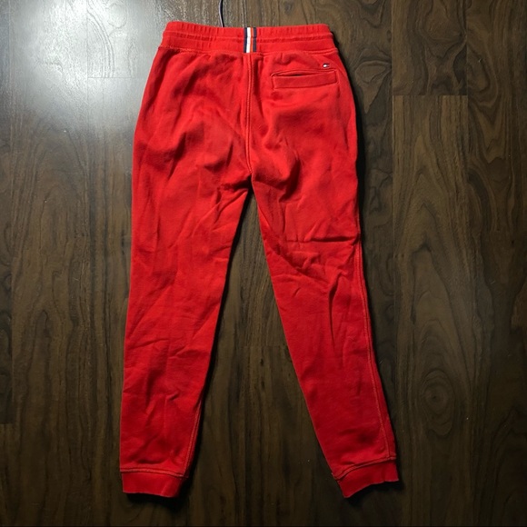 XS Red Tommy Hilfiger Joggers - Picture 2 of 3